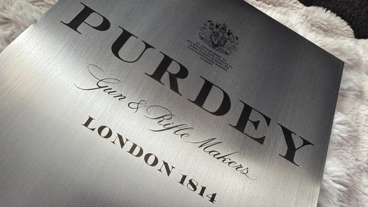 Custom Engraved Metal Plaque – Premium Laser Engraving for Business Logos, Signs & Displays – Brushed Steel Finish – Made in UK